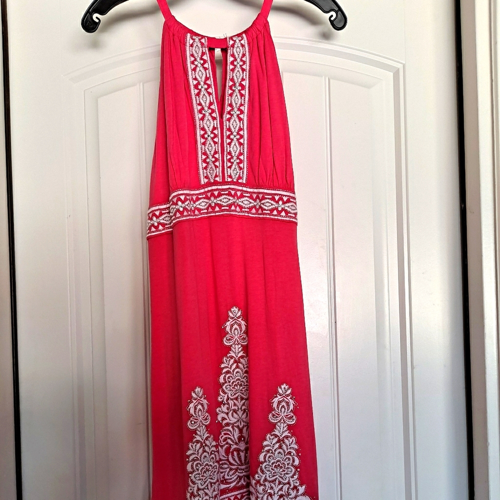 Pink summer dress